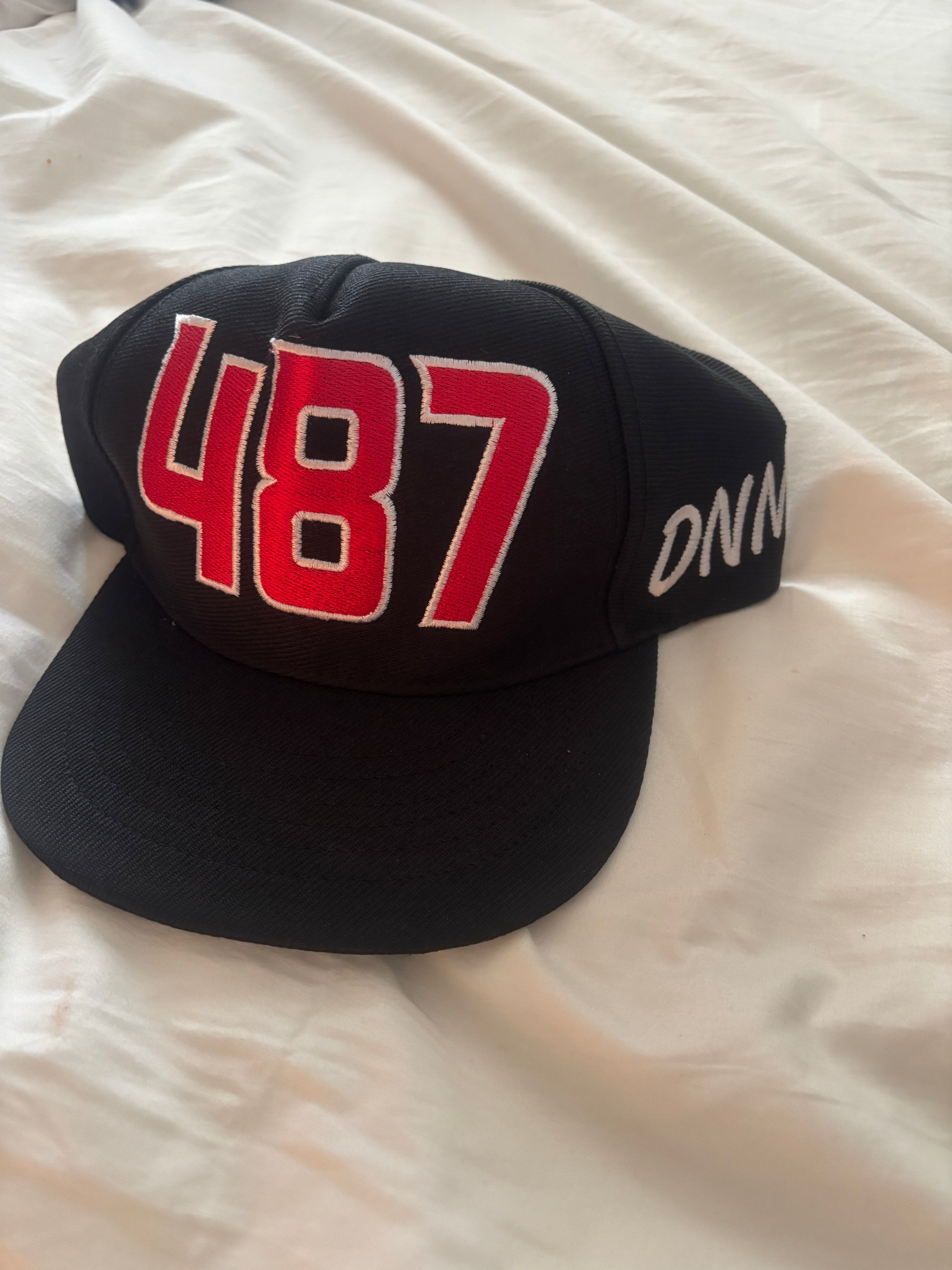 487 “DNM” coded SnapBack, Black
